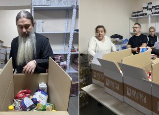 ВИДЕО: Фондацијата Елеуса за Божиќ дистрибуираше прехрамбени пакети за над 200 семејства од Струмичката епархија