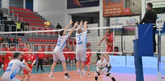 Одбојкарите на Струмица лавовски до втора победа против Штип УГД и итаат кон нова шампионска титула