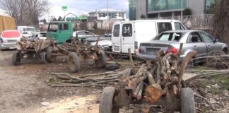 Со трактор насилно влегол во шумскиот склад во Струмица и оштетил возило – приведено лице од Просениково