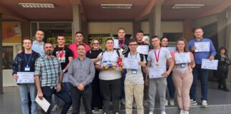 Ученици од „Никола Карев“ Струмица се закитија со медали во електро и машинските профили на Државен натпревар во Скопје