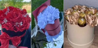 Рачно изработените сатенски ружи на Ивана – подарок за секоја намена, подарок кој трае засекогаш ! (фото)