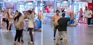 По синоќешната тепачка во центарот на Струмица каде беше извадена и секира, едно лице приведено а другото од Штип e во бегство