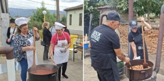 Над 400 тегли ајвар, лутеница се приготвија на Ајверијадата во Босилово – се пржеа и чварки и месо (фото/видео)