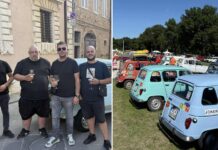 Шуклев и Николов од Стојаково ја преставија Македонија во Италија на Фестивал за Рено 4, но сега засилени со Петар и Трајче (ФОТО)