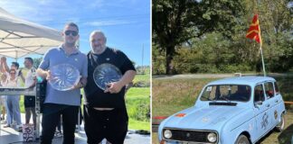 Шуклев и Николов и нивното Рено 4 освоија две награди на фестивалот во Тоскана Италија – прогласени за најдобар екипаж со најсмело возило