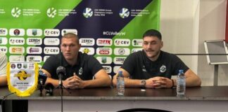 Шампионот Струмица утре во Скопје во ЦЕВ Лигата на шампиони го пречекува Динамо Букурешт од Романија