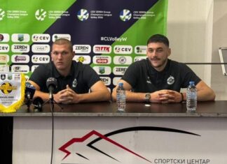 Шампионот Струмица утре во Скопје во ЦЕВ Лигата на шампиони го пречекува Динамо Букурешт од Романија