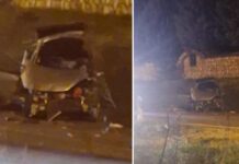 Возачи на возило и мопед вчера починаа во две одделени сообраќајки што се случија на патиштата во струмичко