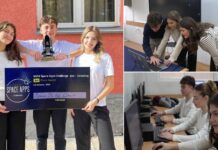 Никола, Олга и Бранкица од Струмица креираа апликација за проценка на времето во иднина и добија награда од НАСА предизвикот (ВИДЕО)