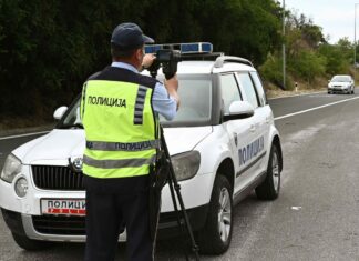 Приведен возач кој на патот Гевгелија – Богданци ,,летал“ со 137 km/h, дури повеќе од двојно дозволената брзина