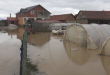 Почна пријавувањето штети од поплавите во Општина Струмица – треба да се достави имотен лист или договор за закуп за поплавениот дом или нива
