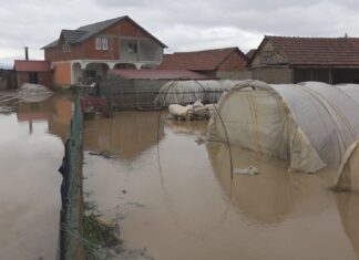 Почна пријавувањето штети од поплавите во Општина Струмица – треба да се достави имотен лист или договор за закуп за поплавениот дом или нива