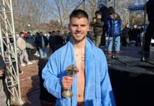 Цела година ме следи среќа и успех, вели Васко од Куклиш кој втора година по ред го фати крстот во Струмица