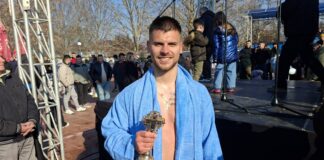 Цела година ме следи среќа и успех, вели Васко од Куклиш кој втора година по ред го фати крстот во Струмица