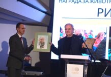 Наградата за животно дело на ЗНМ ,,Крсте Петков Мисирков“ доделена на новинарот Ристо Тасев од Струмица