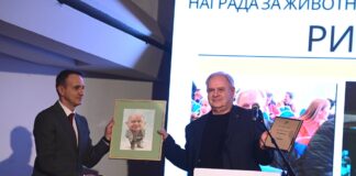 Наградата за животно дело на ЗНМ ,,Крсте Петков Мисирков“ доделена на новинарот Ристо Тасев од Струмица