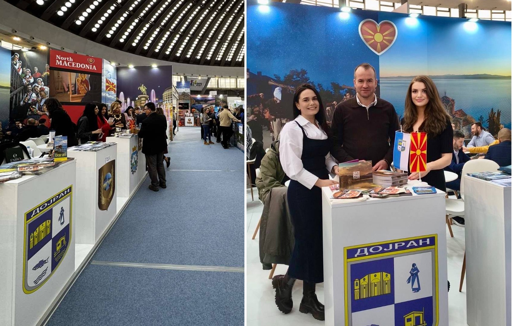 Промовирани убавините, културното наследство и потенцијалите на Дојран на Саемот за туризам во Белград Србија