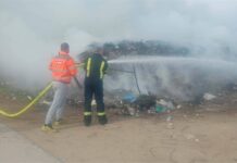 Пожарот на депонијата кај Босилово ставен под контрола – градоначалникот Манчев се сомнева дека некој намерно ја пали