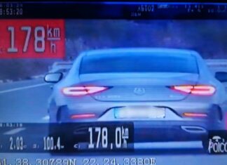 Радовишанец со мерцедес „летал“ на експресниот пат од Штип кон Радовиш – МВР го улови со брзина од 178 км на час !