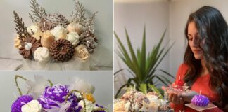 Марија од Струмица ја спојува уметноста со светлината и мирисот – прaви еко свеќи од кои излегуваат многу приказни ! (ФОТО)