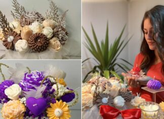 Марија од Струмица ја спојува уметноста со светлината и мирисот – прaви еко свеќи од кои излегуваат многу приказни ! (ФОТО)