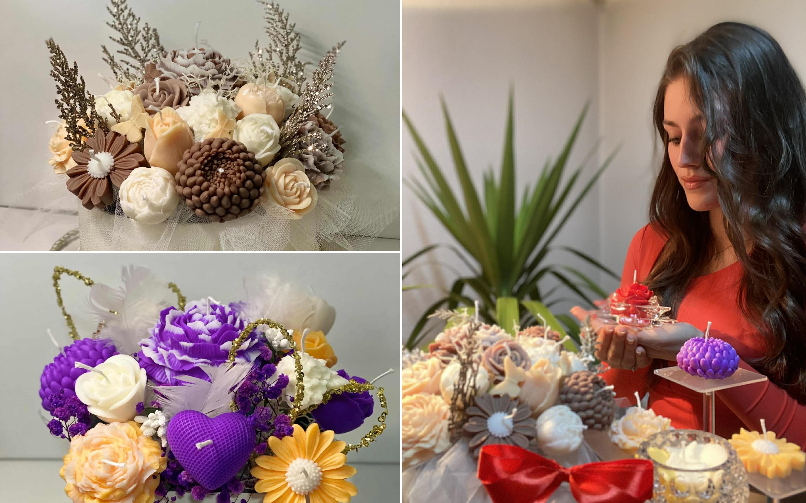 Марија од Струмица ја спојува уметноста со светлината и мирисот – прaви еко свеќи од кои излегуваат многу приказни ! (ФОТО)