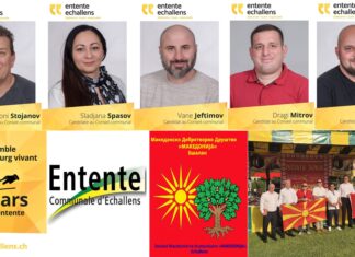 Петмина Македонци од струмичко, кандидати за советници во Ешалан Швајцарија – ги има и по други општини на Локалните избори 2026