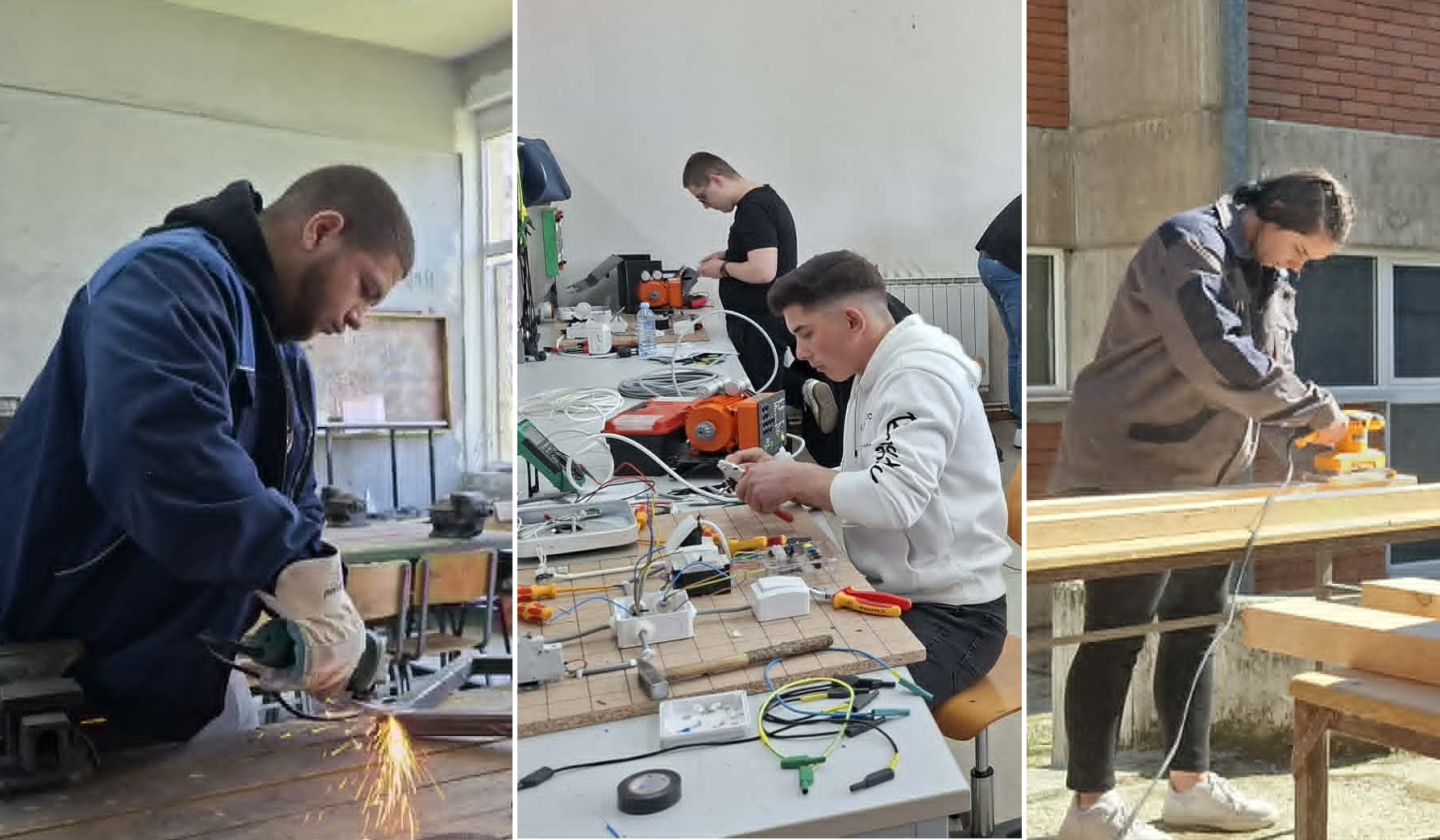 Без леб никогаш нема да останеме оти занаетите злато вредат, велат млади кои се школуваат на технички струки (ВИДЕО)