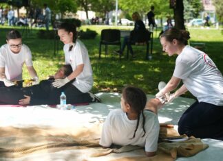 ООУ „Сандо Масев“ и СОУ „Јане Сандански“ победници на натпреварот во Прва помош во Струмица за основни и средни училишта (ФОТО)