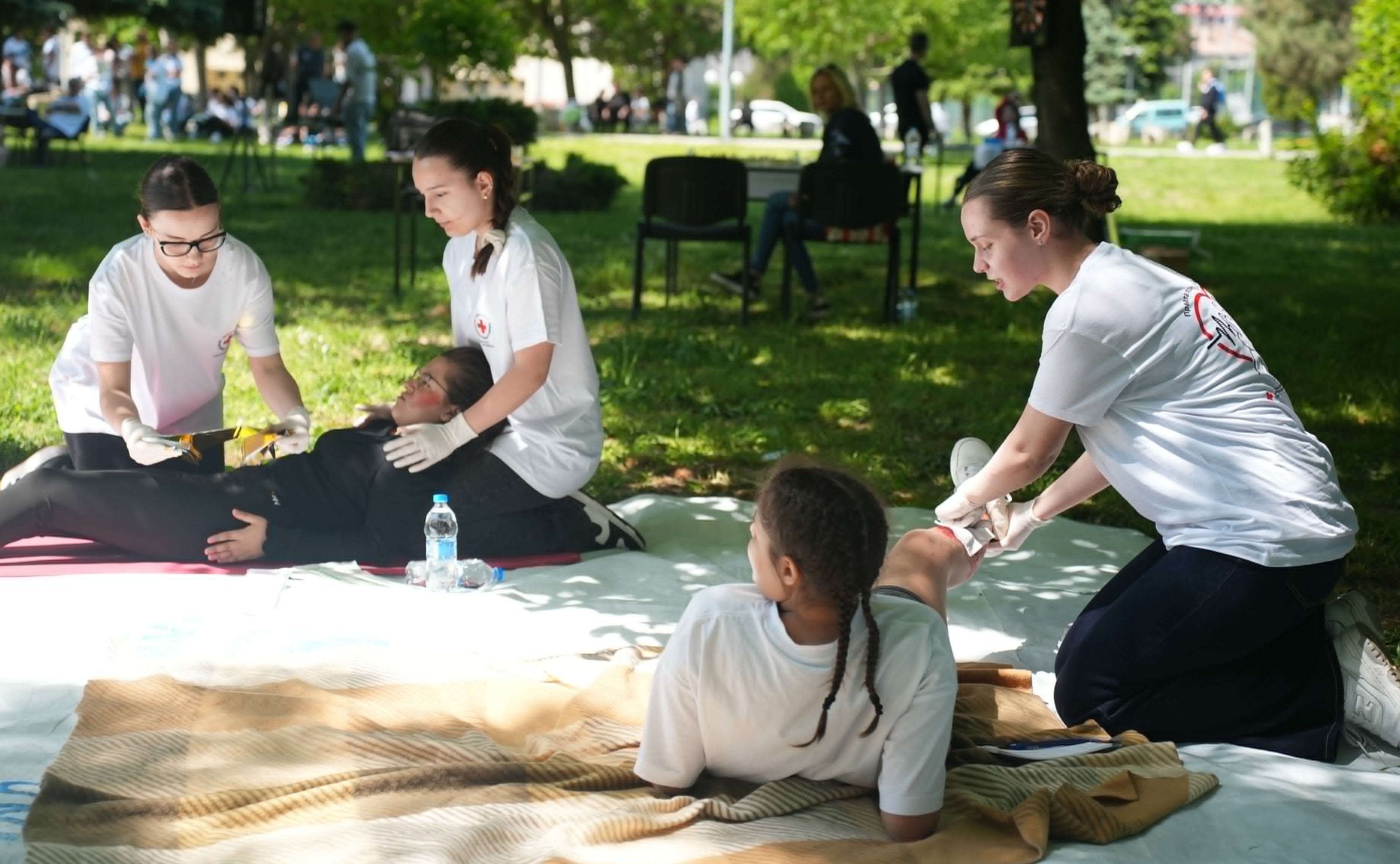 ООУ „Сандо Масев“ и СОУ „Јане Сандански“ победници на натпреварот во Прва помош во Струмица за основни и средни училишта (ФОТО)