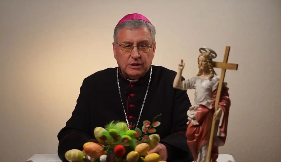 Велигденска порака на бискупот Киро Стојанов – Исус Христос ни овозможи да бидеме сведоци на надежта и спасението и носители на светлината и правдата