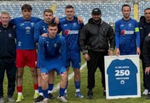 Александар Милушев одигра 250 натпревари во дресот на Беласица – од клубот му се заблагодарија за лојалноста