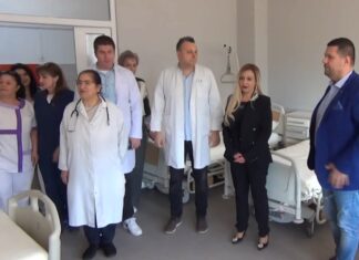 ВИДЕО: Подобрени условите за болнички престој на пациентите на интерно при струмичката болница но и за работа на вработените