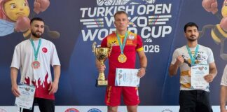 Петре Велков од Василево освои златен медал на Светскиот Куп во Турција – најдобар во дисциплината Лоу кик
