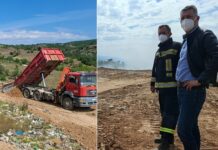Состојбата со чадот од градската депонија во Радовиш се стабилизира, но мерките за заштита на здравјето остануваат, вели Почивалец