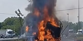 Видео: Струмичанец кој возел за кумановска фирма загина во страшната несреќа во Хрватска во камионот кој се запалил