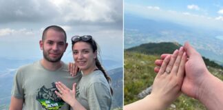 Мистериите на Беласица ја спои љубовта на Андреј и Стефанија од Струмица – на „Ѕвезден врв“ со свршенички прстен ! (ФОТО)