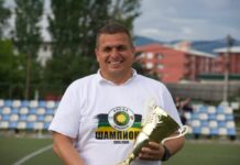 Ѓорѓе Стојчев кој со младинците на Брера Струмица ја освои двојната круна сега е назначен за прв трнер во клубот за Втората лига !