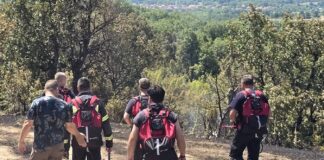 Пожарот кај Бајково на планината Огражден под контрола – но екипи сеуште дежураат за целосна ликвидација