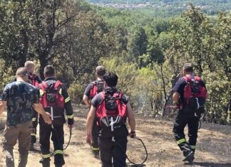 Пожарот кај Бајково на планината Огражден под контрола – но екипи сеуште дежураат за целосна ликвидација