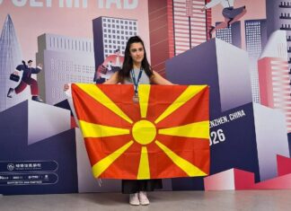 Теа Ангелова од Радичево освои сребро и бронза за Македонија на Eкономската олимпијада во Кина (ФОТО)