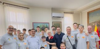 Градоначалникот Јанков им посака успех на младите од Струмица на финалето на „Плазма – Спортските игри“ во Сплит Хрватска
