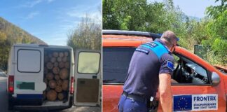 Во Банско приведен жител од селото – со комбе натоварено со дрва удрил во полициски службеник на Фронтекс од Полска