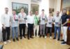 Јанков ги прими младите струмичани, бронзени во баскет на Плазма спортските игри во Сплит и им подели ваучери од 6000 денари (ФОТО)