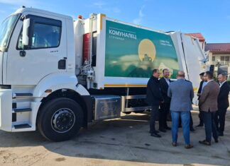 Струмички Комуналец доби ново возило за собирање и транспорт на отпад вредно околу150 илјади евра (ВИДЕО)