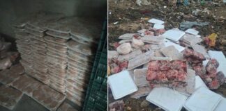 Уништени 470 килограми ќебапи, плескавици и друг вид месо од нерегистрирана комора на месарница во Општина Василево