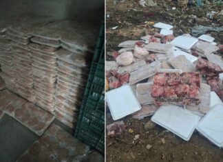 Уништени 470 килограми ќебапи, плескавици и друг вид месо од нерегистрирана комора на месарница во Општина Василево