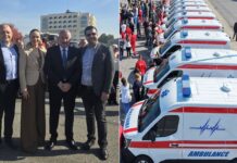Најмалку три амбулантни возила за Струмица – во Скопје промовирани 100 те нови возила за Итната медицинска помош (ФОТО)